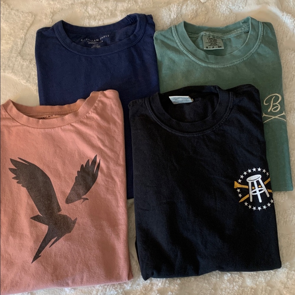 American Eagle and BarStool Sports tees